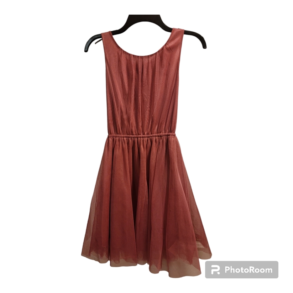 Pink party dress
